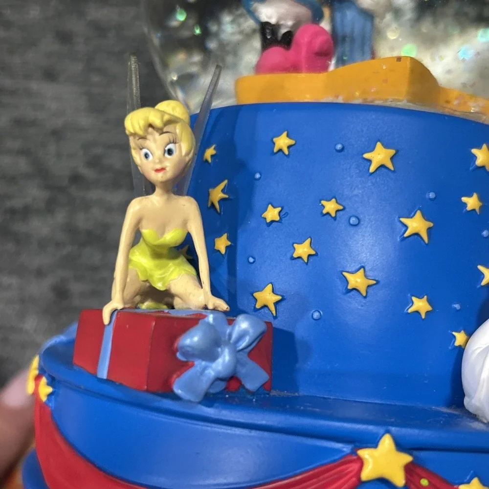 Hallmark Disney 100th Birthday Musical Snow Globe Limited Edition‎